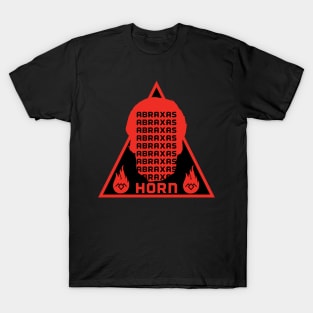 Abraxas Horn Fire Logo T-Shirt